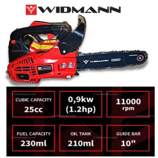 Motosierra Gasolina Profesional WIDMANN 25cc