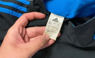 ¡¡OFERTA!! Talla M Chaqueta Adidas Negra y Azul