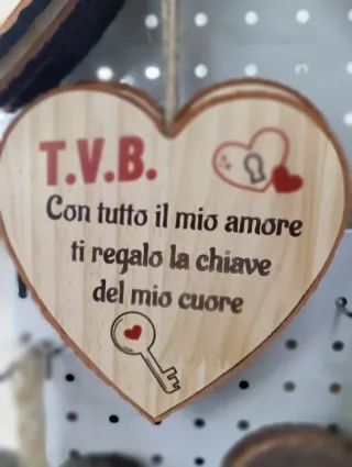 Cuore T.V.B. con chiave