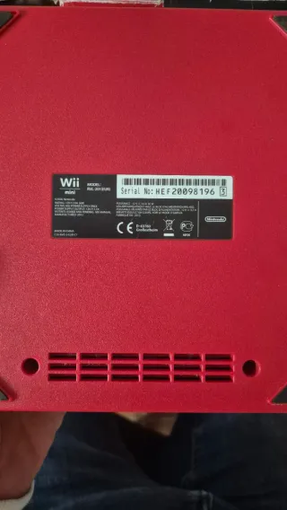 Nintendo Wii Mini Roja + Zelda Twilight Princess