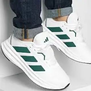 Adidas Galaxy 7 Zapatillas Blancas y Verdes