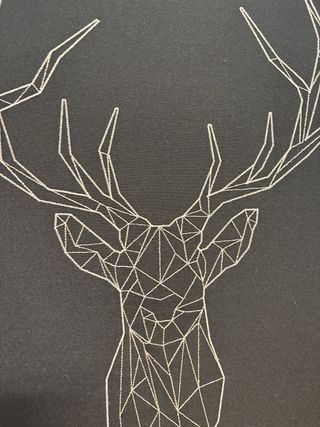 Cuadro Decorativo Ciervo Geométrico