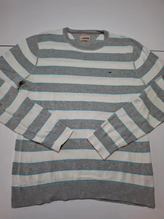 Maglione Tommy Hilfiger a Righe Taglia L