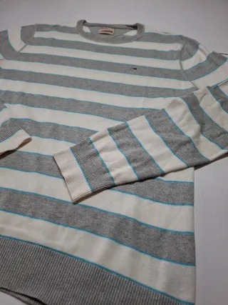 Maglione Tommy Hilfiger a Righe Taglia L