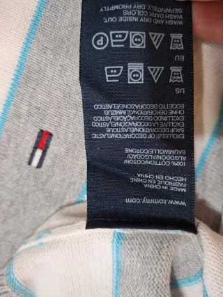 Maglione Tommy Hilfiger a Righe Taglia L