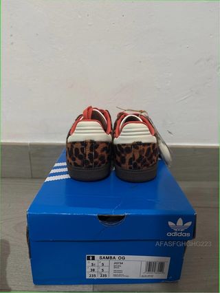 Adidas Samba OG Leopard Edición Limitada Talla 42