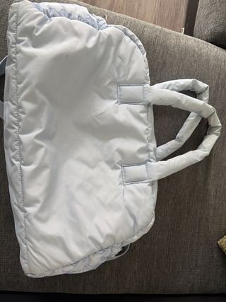 Mochila de viaje azul Stitch