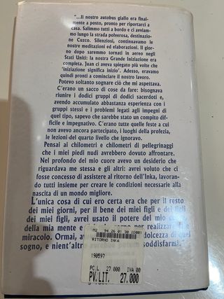 Libro: il ritorno dell’inka