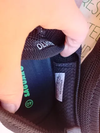 Zapatillas Saguaro Talla 40 Unisex Negras