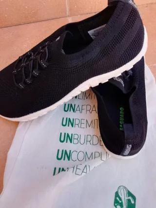 Zapatillas Saguaro Talla 40 Unisex Negras