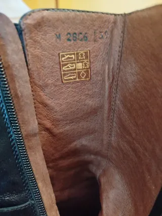 Botas Wonders Talla 39 Negras