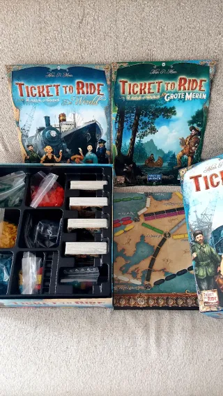 Aventureros al Tren, Mundo / Ticket to Ride Rails