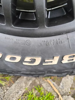 Cubierta BFGoodrich 285/75R16