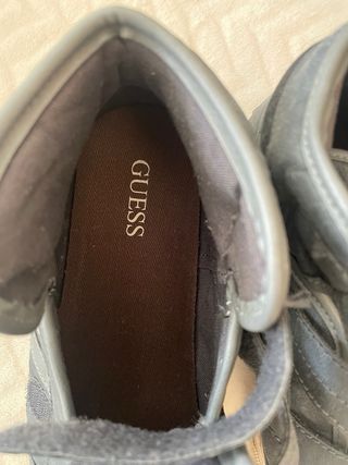 Botines Guess niño grises