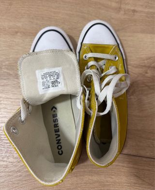 Zapatillas Converse All Star Amarillas Talla 36