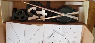 Reloj de Pared Mega Números 700mm