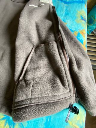 Forro polar Rock Neige Marrón Talla M Vintage