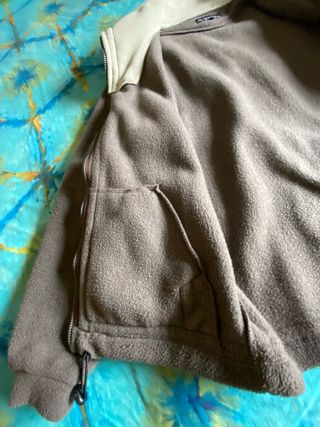 Forro polar Rock Neige Marrón Talla M Vintage