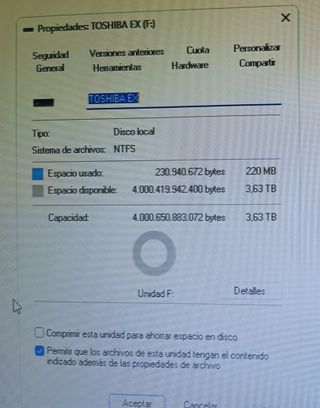 Disco Duro Toshiba Canvio 4TB USB 3.0