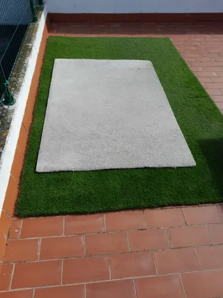 Alfombra Ikea Stoense Gris