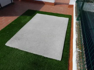 Alfombra Ikea Stoense Gris