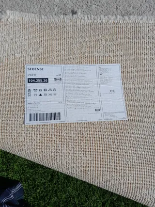 Alfombra Ikea Stoense Gris