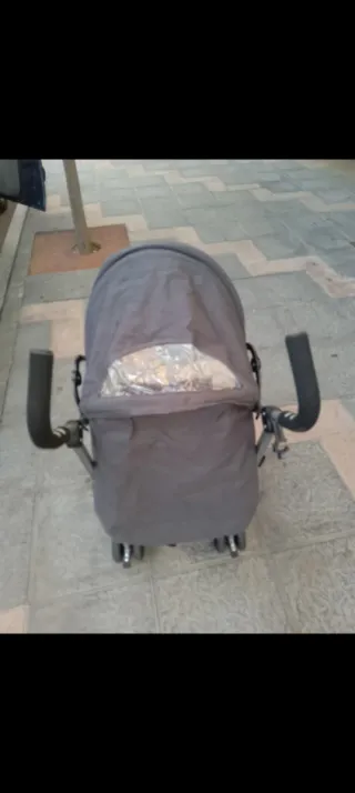 Carrito Bebé Individual ASALVO Gris