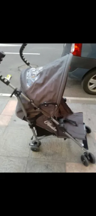 Carrito Bebé Individual ASALVO Gris