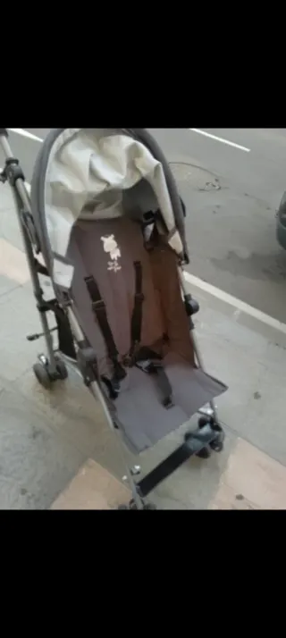 Carrito Bebé Individual ASALVO Gris