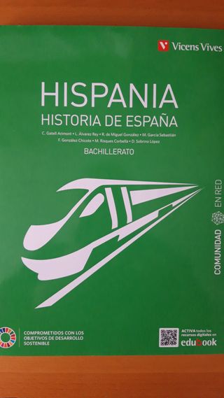 HISPANIA HISTORIA DE ESPAÑA - 2.Bachillerato+guía