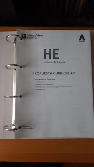 HISPANIA HISTORIA DE ESPAÑA - 2.Bachillerato+guía