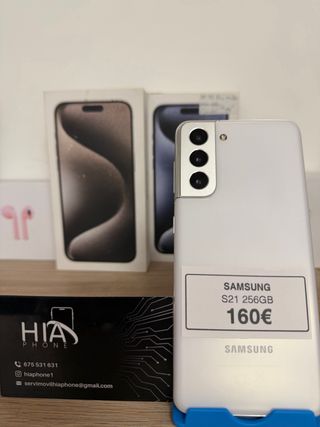 Samsung S21 256GB Blanco