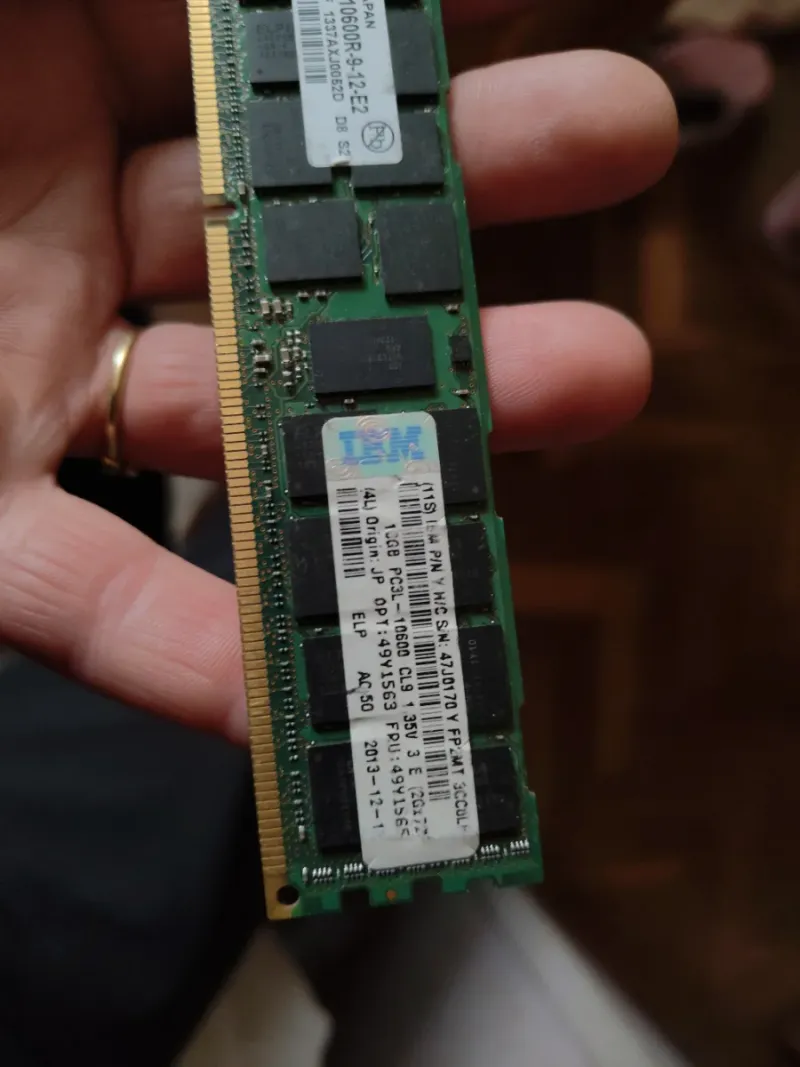 2 Módulos RAM ELPIDA 16GB PC3L-15600 afbeelding 3