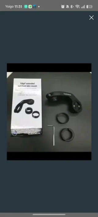 Soporte Garmin Edge Extendido