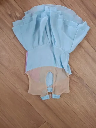 Maillot rosa y amarillo con flecos 25 euros todos