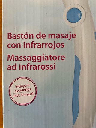 Bastón Masaje Infrarrojos
