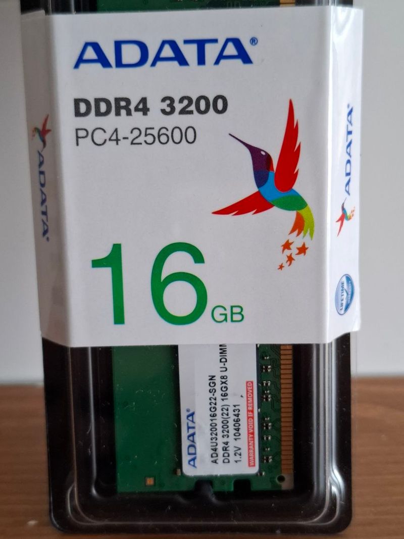 RAM 16GB DDR4 3200MHz ADATA – Perfecto estado afbeelding 3