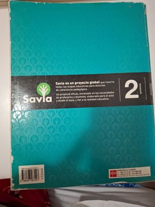 Libro Química. 2 Bachillerato. Savia