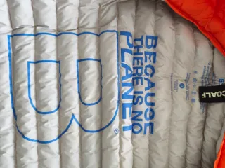 Piumino Ecoalf arancione per bambini. Taglia 12 anni