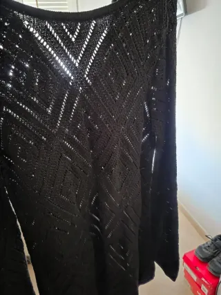 Vestido de invierno negro