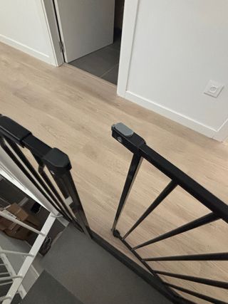 Barrera seguridad escalera bebés 83cm ancho 73 alt
