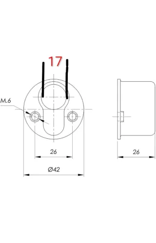 Adaptador IFAM para escudo                Ezkurra