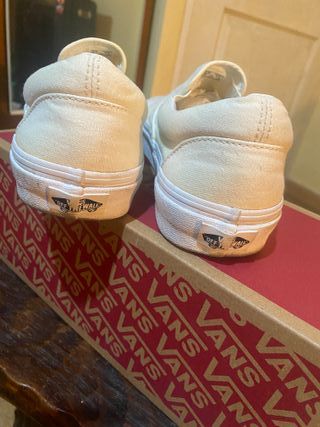 Vans Classic Slip-On Beige/Blanco