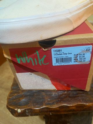 Vans Classic Slip-On Beige/Blanco