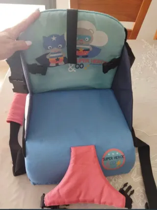 Trona portátil de viaje Super Hero & Co de Olmitos