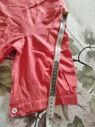 Blusa mujer talla XL bordada, medidas en fotos