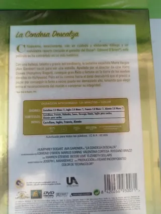 DVD La Condesa Descalza