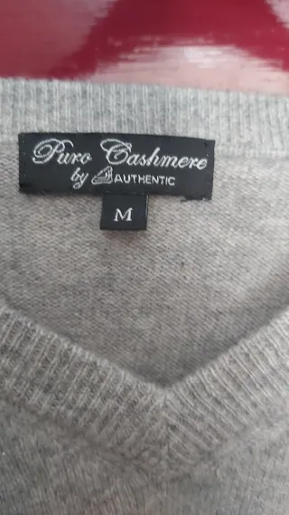 Maglione 100% Cashmere Grigio tg M