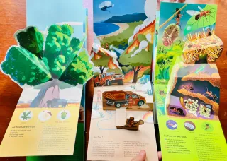 Árboles Bichos y Bomberos Pop Up