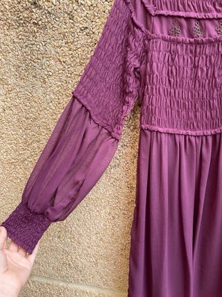 Vestido Sfera tul buganvilla talla S